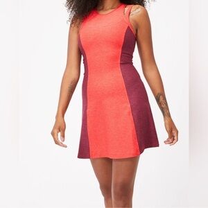Outdoor voices color block tennis dress